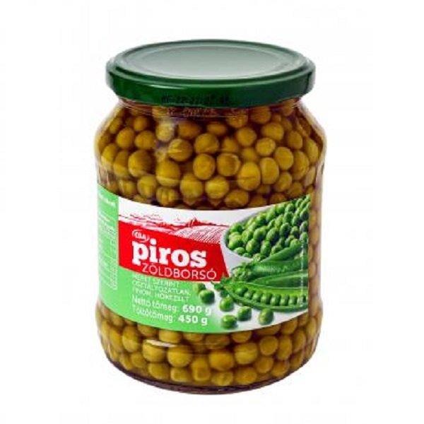 Peas in a jar (Zöldborsó konzerv) 690 g / 450 g CBA